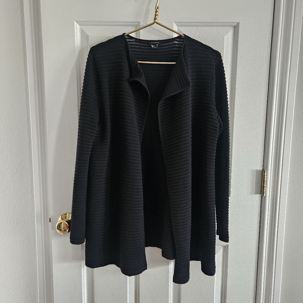 NWOT Talbots Modern Ottoman Cardigan